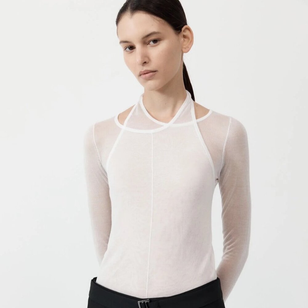 St. Agni | Semi Sheer Loop Top